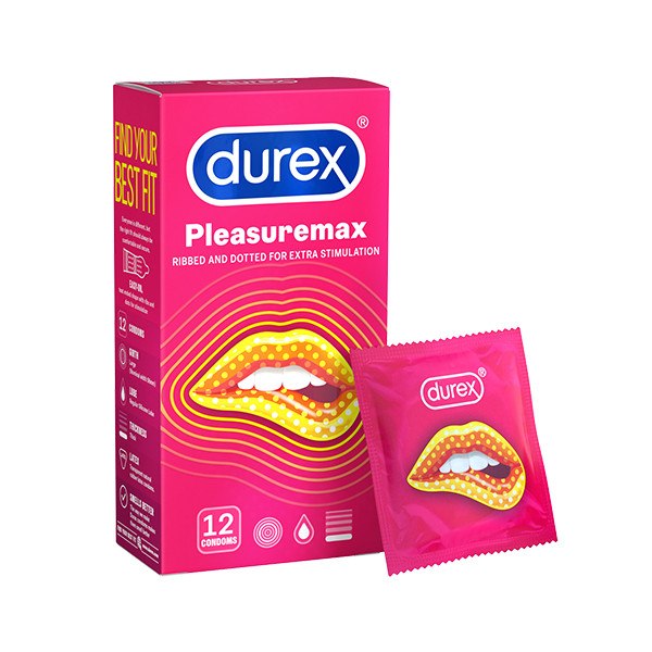 Bao cao su Durex Pleasuremax hộp 12 cái