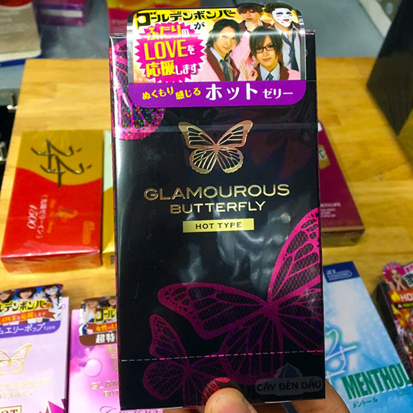 Bao cao su Jex Glamourous Butterfly Hot Type