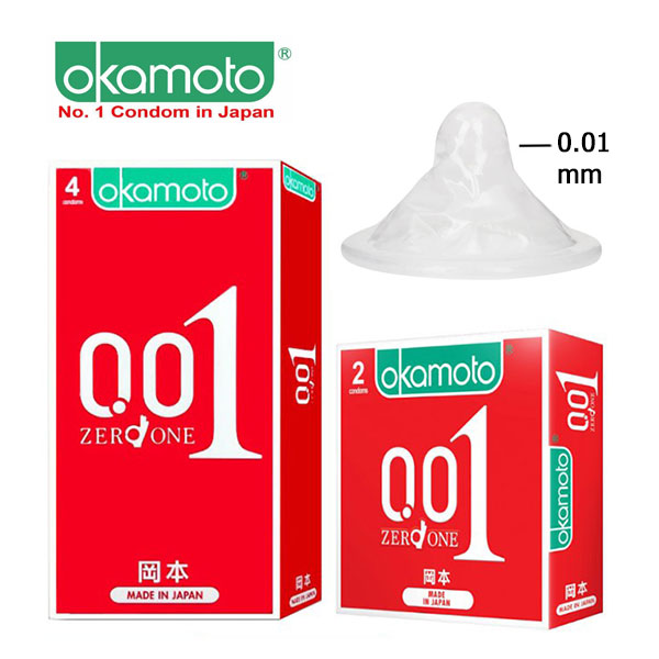 Bao cao su Okamoto 0.01 Zero One – Bao cao su mỏng nhất thế giới