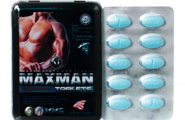 Thuốc Maxman 3800mg cường dương của Mỹ tăng sinh lý nam vip chính hãng