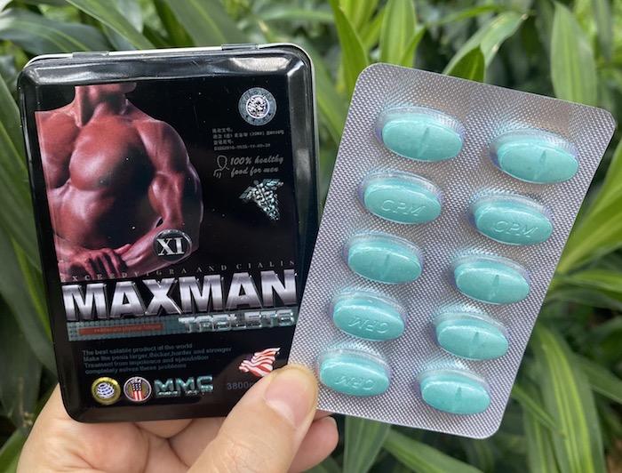 Thuốc Maxman 3800mg cường dương của Mỹ tăng sinh lý nam vip chính hãng