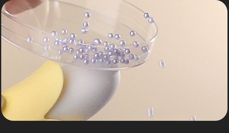 Cung cấp Trứng rung mini nhỏ gọn hình quả chuối vàng silicon siêu mềm nhập khẩu