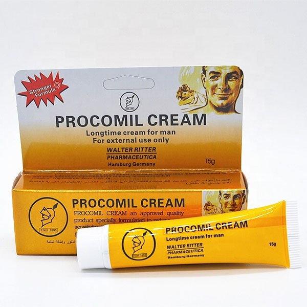  Giá sỉ Procomil Cream 15g – Kem bôi chống xuất tinh sớm có tốt không?
