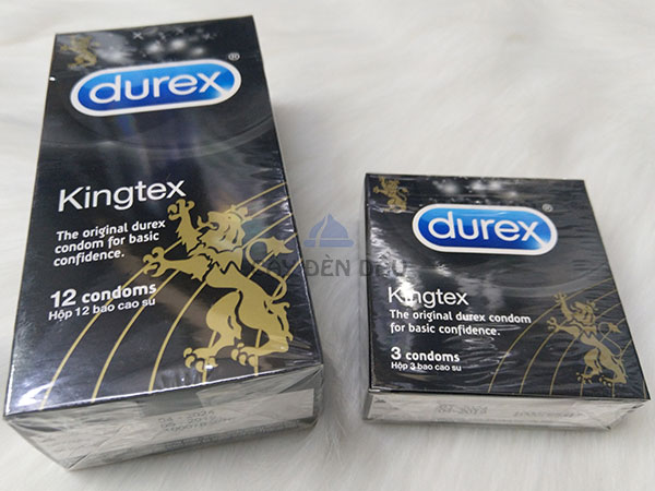  Giá sỉ Bao cao su Durex Kingtex size nhỏ ôm sát hộp 3 chiếc mới nhất
