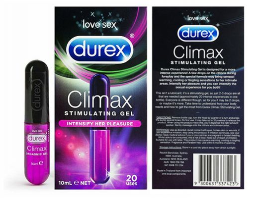  Shop bán Gel bôi trơn tăng khoái cảm nữ Durex Climax 10ml loại tốt