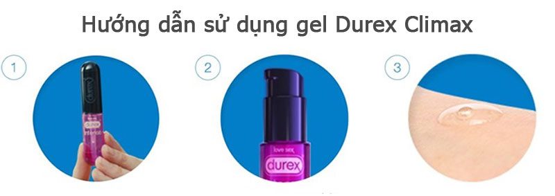  Shop bán Gel bôi trơn tăng khoái cảm nữ Durex Climax 10ml loại tốt