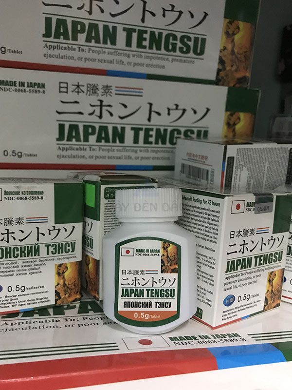 Thuốc Japan Tengsu Nhật Bản viên uống cường dương chính hãng tăng sinh lý nam