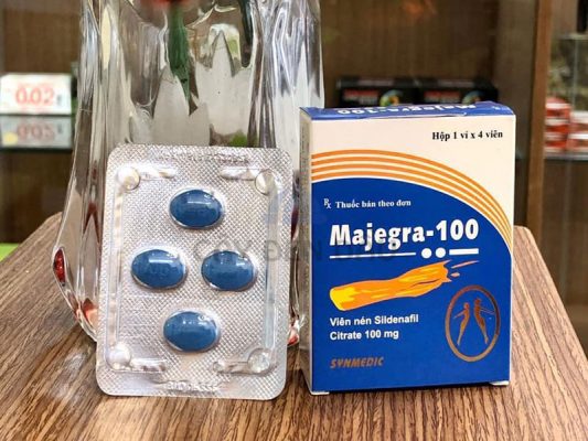 Bán Thuốc Majegra 100 mg điều trị rối loạn cương dương giá rẻ