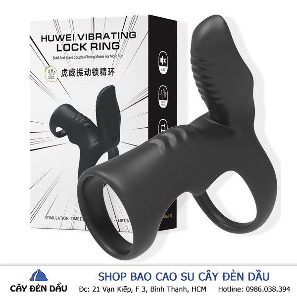  Đại lý Vòng rung tình yêu cao cấp Huwei Vibrating Lock Ring nhập khẩu